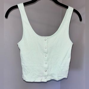 H&M Light Green Tank Top S